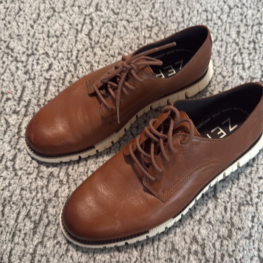 Cole Haan Zerogrand Remastered Plain Toe Oxford Dress Sneakers - Picture 3 of 13